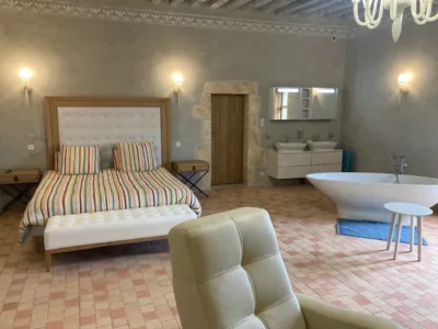 Chambre nuptiale - Le domaine de Mazerolles